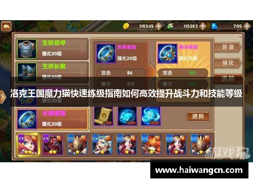 洛克王国魔力猫快速练级指南如何高效提升战斗力和技能等级
